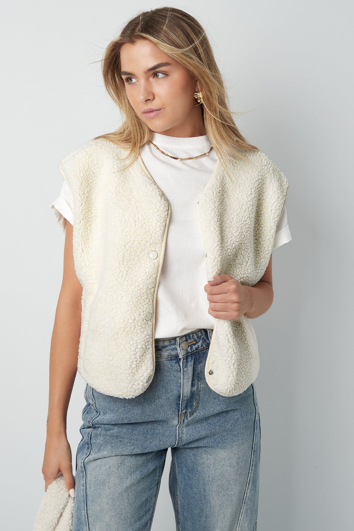 Fluffy Teddy vest